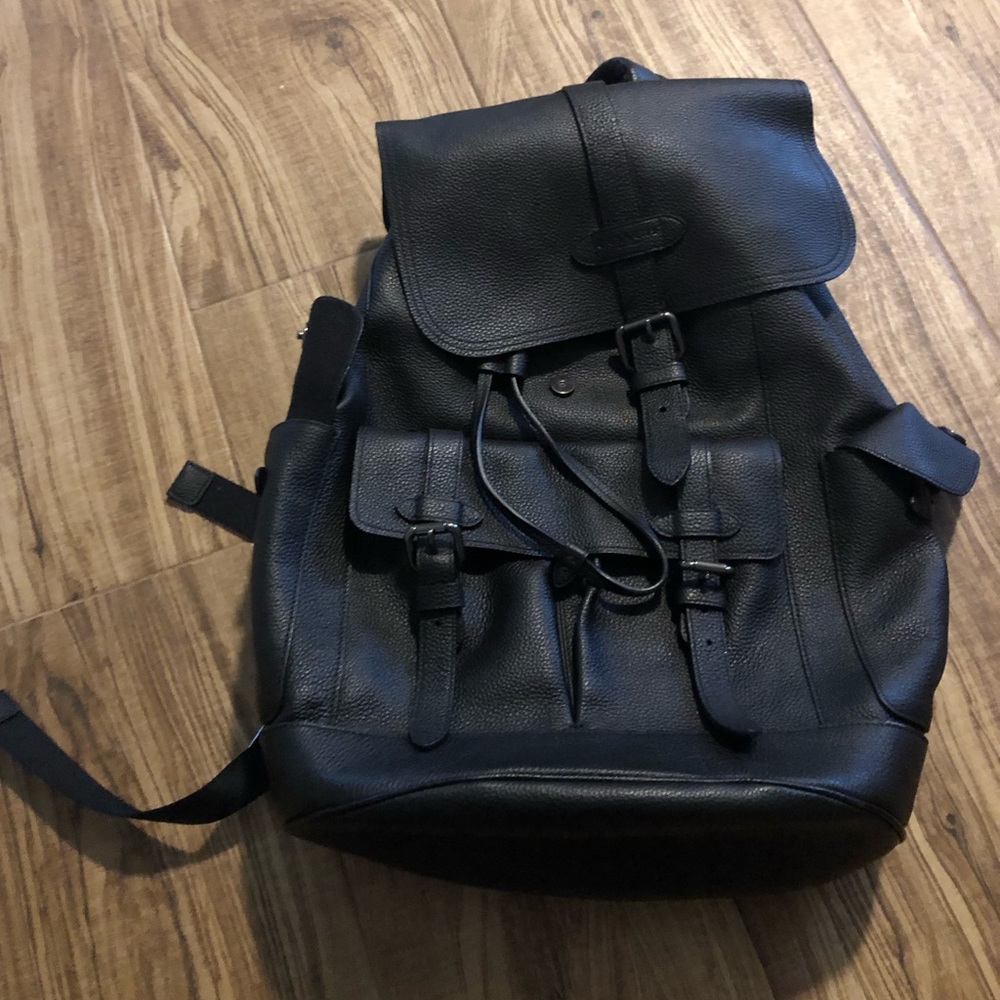 NWOT coach back pack black